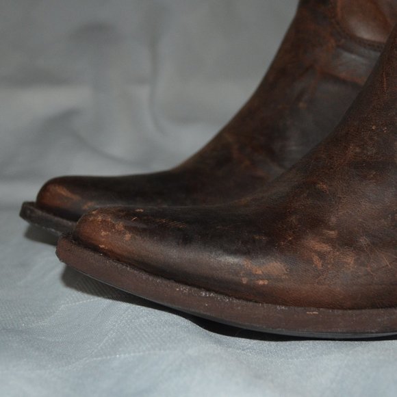 Old Gringo Brown Leather Boots - Picture 2 of 12